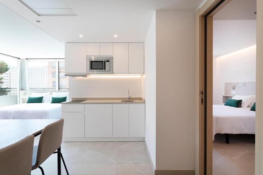 Halley Hotel & Apartments Affiliated By Melia Benidorm Ngoại thất bức ảnh