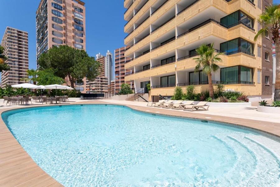 Halley Hotel & Apartments Affiliated By Melia Benidorm Ngoại thất bức ảnh