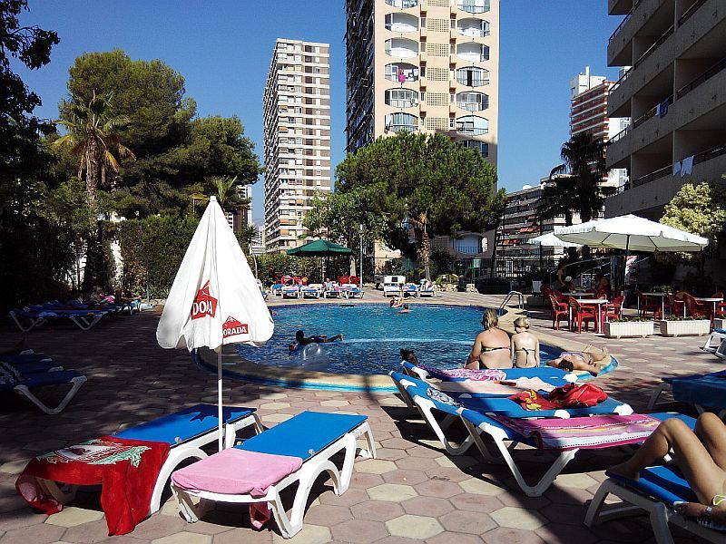 Halley Hotel & Apartments Affiliated By Melia Benidorm Ngoại thất bức ảnh